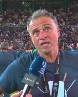 恩里克：热刺准备得更充分 为舍瓦利耶和整个团队感到高兴